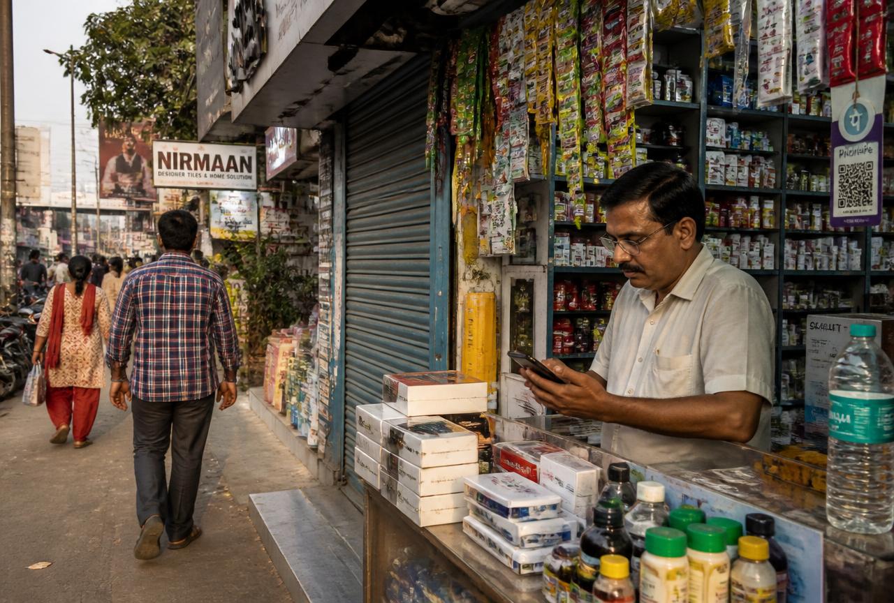Local business owners and shopfronts in Siliguri using digital marketing to reach nearby customers